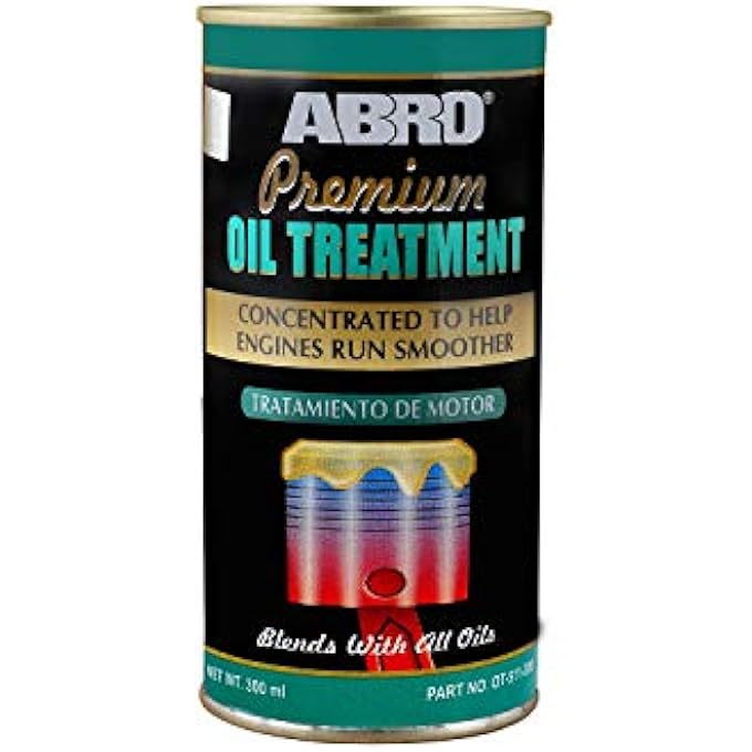 أبرو معالج زيت محرك البنزين والديزل OT-511-300 وتقليل الصوت لسيارات الدفع الرباعي والسيارات (300 مل) - Image 1